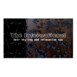 "The International" business cards