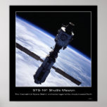 The International Space Station taken in 2000 Posters