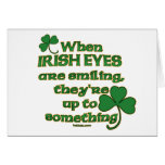 The Irish Eyes Joke on fun Irish Cards