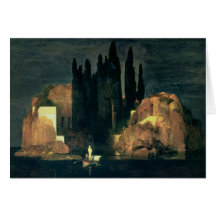The Isle of the Dead, 1880 (oil on canvas) Greeting Cards
