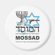 The Israeli Mossad Agency Refrigerator Magnets