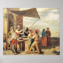 The Italian Market Poster