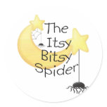 The itsy Bitsy Spider stickers