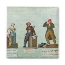 The Jacobin Knitters Refrigerator Magnet