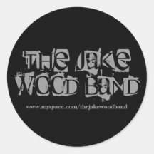 The Jake Wood Band, www.myspace.com/thejakewood... Sticker