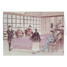 The Japanese ministers I-Tso and Mou-Tsou Card