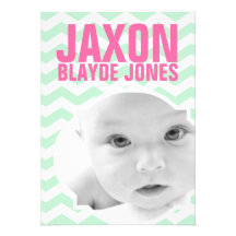 THE JAXON BIRTH ANNOUNCEMENT