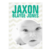 THE JAXON BIRTH ANNOUNCEMENT