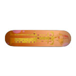 The Jester (Orange) skateboards