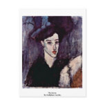 The Jewess By Modigliani Amedeo Postcards