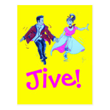 The Jivers! Postcards