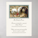 The Jockey's Prayer ~ Put Your Prayer Here! posters