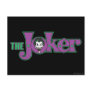 The Joker Logo Postcard