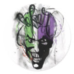 The Joker Neon Airbrush Portrait Sticker