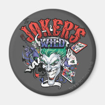 The Joker's Wild Refrigerator Magnet