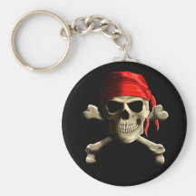 The Jolly Roger Keychain
