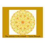 The journey is the reward. - Taoist Proverb Post Cards