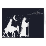 The Journey to Bethlehem Greeting Card