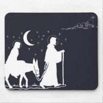 The Journey To Bethlehem Mouse Pad