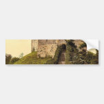 The Keep, Arundel Castle, England vintage Photochr Bumper Sticker
