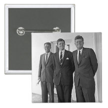 The Kennedy's at the White House,August 28, 1963 Pinback Button