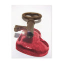 The Key to My Heart... postcards