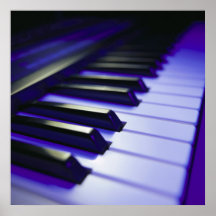 The Keyboard's Keys Poster