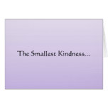 The Kindness of Others Cards