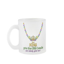 The King gets the BIG beads Mugs