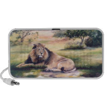 The King Lion Doodle Speaker