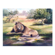 The King Lion Postcard