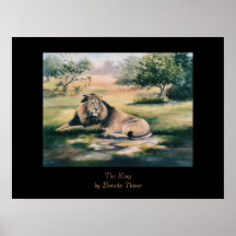 The King Lion Print