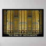 The King of Instruments organ poster - Birmingham