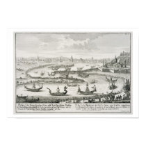 The King of Siam's Residence, from 'Entwurf einer posters