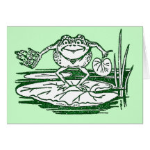 The King of the Bullfrogs Doffs His Crown Card
