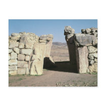 The King's Gate from the walls of Hattusas Postcards