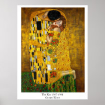 The Kiss 1907-1908, Gustav Klimt (HIGH DENSITY)