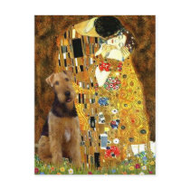The Kiss - Airedale Terrier (#1) Post Card