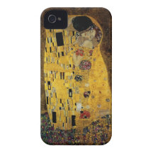 The Kiss by Gustav Klimt Case-Mate iPhone 4 Cases