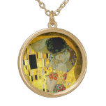 The Kiss by Gustav Klimt Custom Necklace