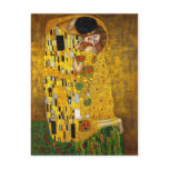 The Kiss by Gustav Klimt postcards