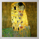 The Kiss by Gustav Klimt posters