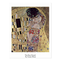 The Kiss (Detail) By Gustav Klimt Postcard