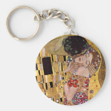 The Kiss, Gustav Klimt Key Chains