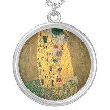 The Kiss - Gustav Klimt Personalized Necklace