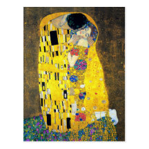 The Kiss, Gustav Klimt Postcards