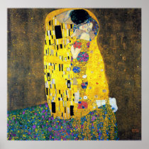 The Kiss, Gustav Klimt Posters