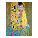 The Kiss (original Der Kuss) by Gustav Klimt Post Card