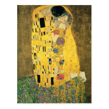 The Kiss Post Card