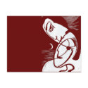 The Kiss postcards